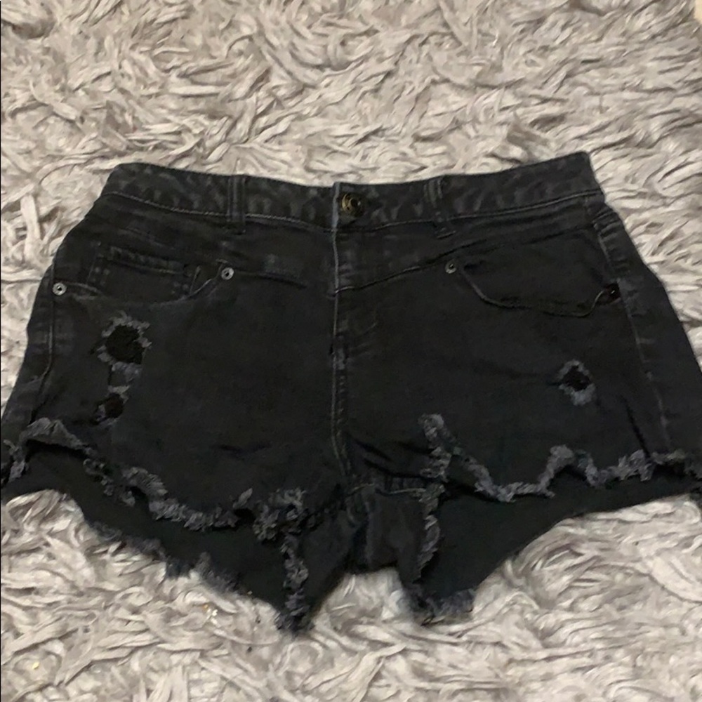 Black shorts